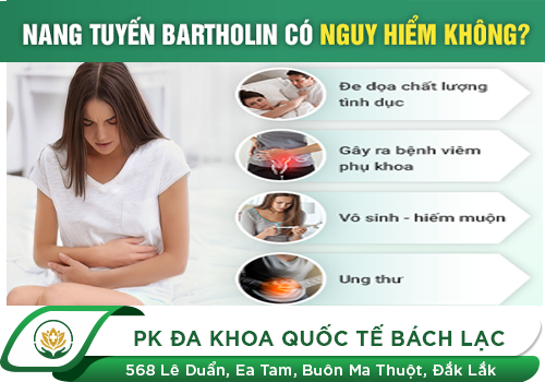 Viêm Tuyến Bartholin Có Nguy Hiểm Không?