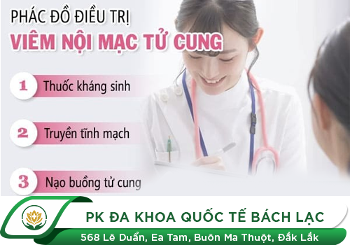 Điều trị viêm nội mạc tử cung tại đâu hiệu quả?