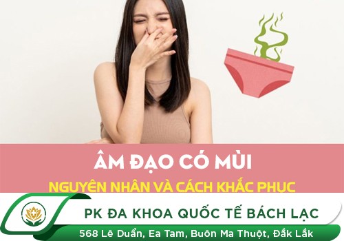 Âm đạo có mùi lạ khắc phục như thế nào?