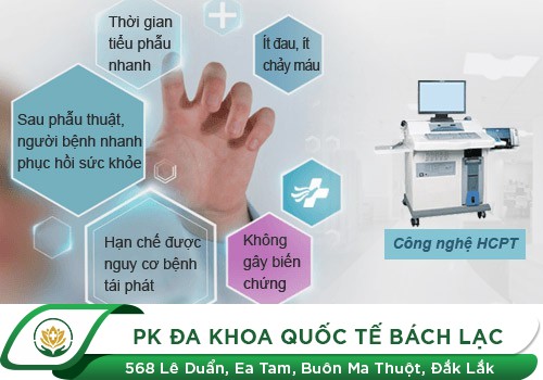 Điều trị đi cầu ra máu và chất nhầy bằng phương pháp ngoại khoa