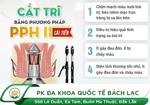 Lòi Trĩ Chữa Bằng Phương Pháp PPH Hiệu Quả