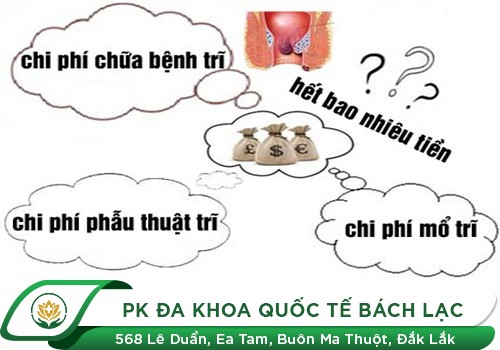 Phẫu thuật bệnh trĩ bao nhiêu tiền?