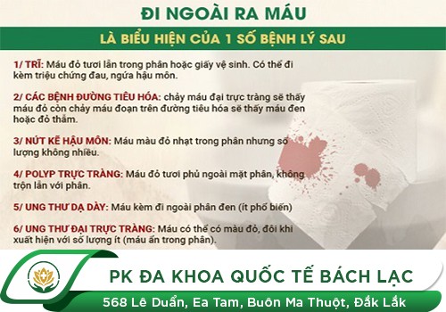 Cảnh báo tác hại nguy hiểm khi đi vệ sinh ra máu