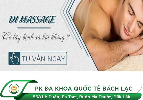 Đi massage có bị lây các bệnh xã hội không
