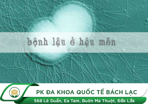 Bệnh lậu ở hậu môn là như thế nào?