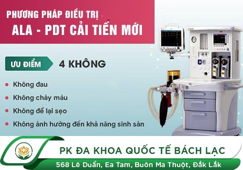 Điều trị sùi mào gà bằng phương pháp ALA – PDT