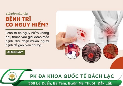 Bệnh trĩ có nguy hiểm không?