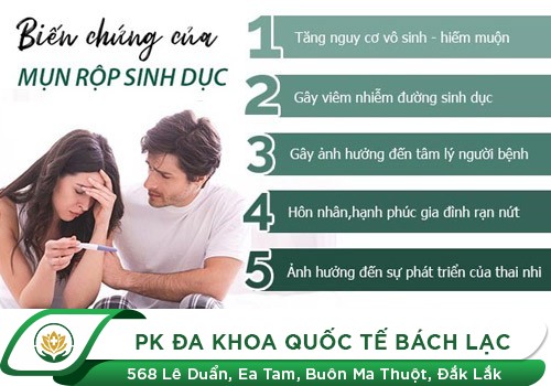 Âm đạo mọc mụn nước do mụn rộp sinh dục nữ nguy hiểm như thế nào?