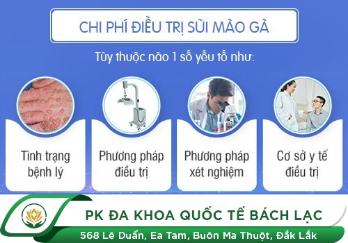 NHỮNG YẾU TỐ ẢNH HƯỞNG TRỰC TIẾP ĐẾN TIỀN CHỮA SÙI MÀO GÀ