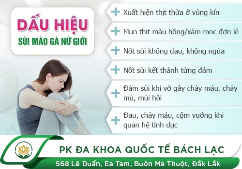 Nhận biết sớm dấu hiệu của bệnh sùi mào gà trên cơ thể