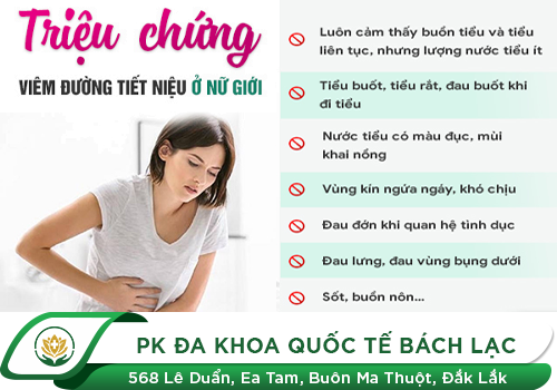 Chảy mủ ở âm đạo do bệnh viêm niệu đạo