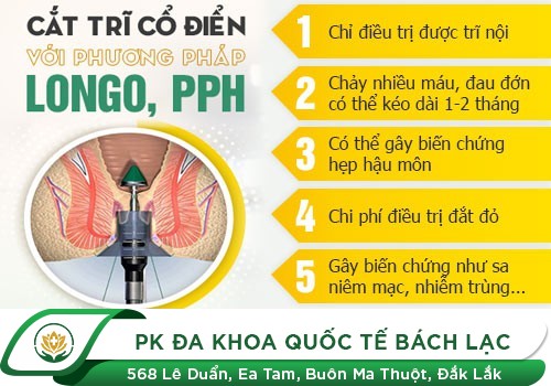 Chữa bệnh Trĩ nội bằng phương pháp PPH