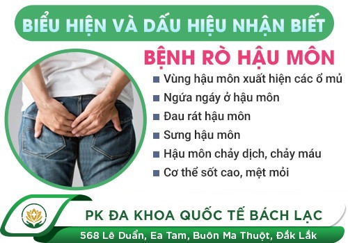 KHI BỊ RÒ HẬU MÔN CẦN PHẢI LÀM GÌ?