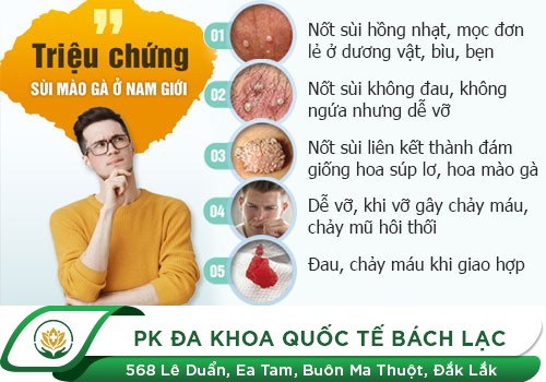 Sùi Mào Gà Ở Dương Vật Và Cách Trị Hiệu Quả