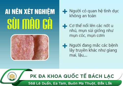 Những cách xét nghiệm phát hiện sùi mào gà hiện nay