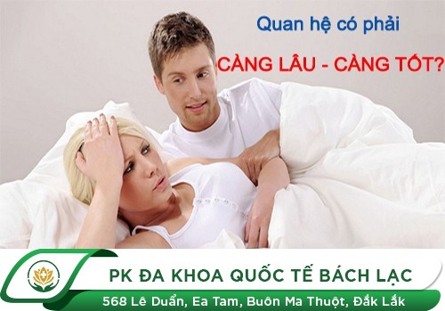 Quý ông lầm tưởng chuyện ấy càng lâu càng tốt