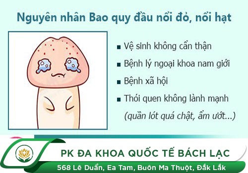 Bao Quy Đầu Nổi Mẩn Đỏ Là Bị Gì