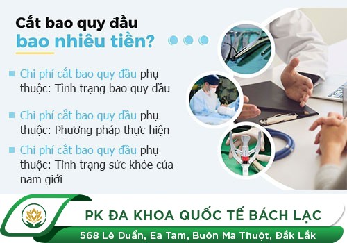 CHI PHÍ CẮT BAO QUY ĐẦU ĐƯỢC TÍNH NHƯ THẾ NÀO?