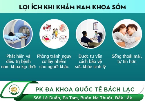 Lợi ích khám nam khoa quý ông cần biết