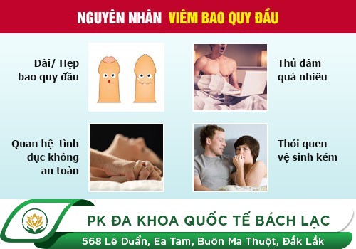 Nguyên nhân gây bệnh viêm bao quy đầu là gì?
