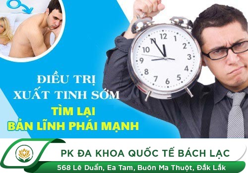 địa chỉ điều trị xuất tinh sớm