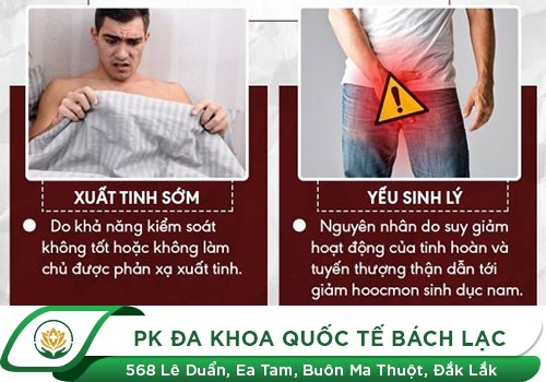 nguyên nhân gây bệnh yếu sinh lý