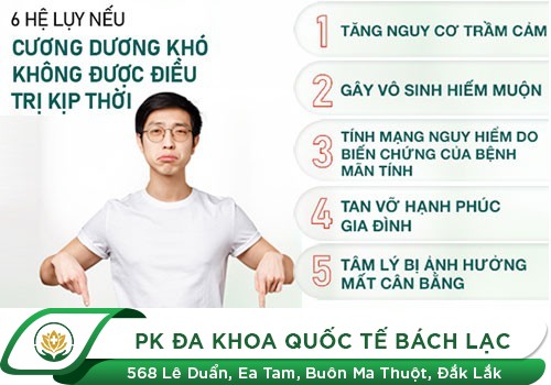 rối loạn cương dương có nguy hiểm không