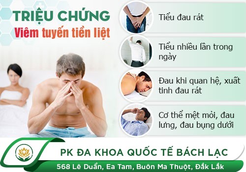 Đau Tuyến Tiền Liệt Có Những Biểu Hiện Gì