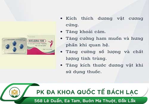 Công dụng của thuốc cường dương