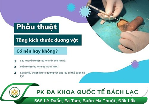 Cách Làm Tăng Kích Thước Dương Vật Ở Nam Giới