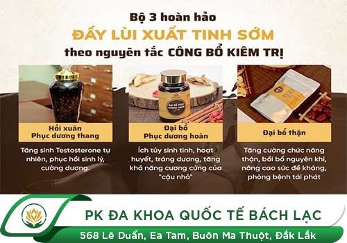 Đâu là loại thuốc chữa xuất tinh sớm dành cho quý ông