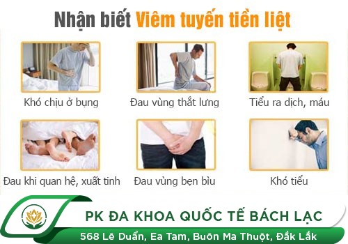 Những dấu hiệu của bệnh viêm tuyến tiền liệt
