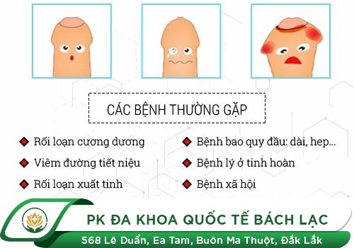Điểm Danh Các Bệnh Viêm Nhiễm Đường Sinh Dục Nam Phổ Biến