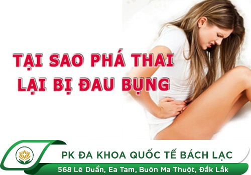 Phá thai xong đau bụng dưới