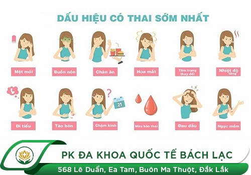  dấu hiệu cho biết bạn đang có thai