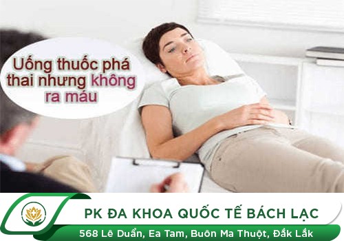 Uống thuốc phá thai nhưng không ra máu có sao không