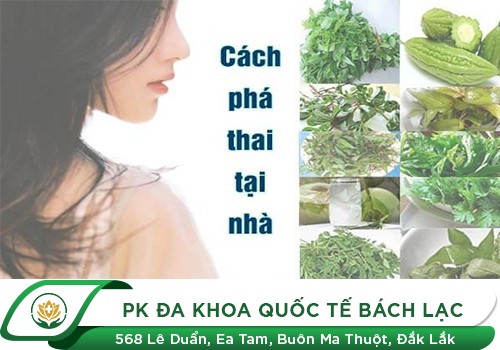 Cách phá thai tự nhiên đơn giản