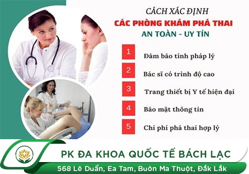 Phòng Khám Phá Thai An Toàn Đắk Lắk