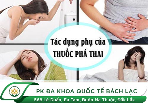 Thuốc phá thai khẩn cấp gây ra các tác dụng phụ như thế nào