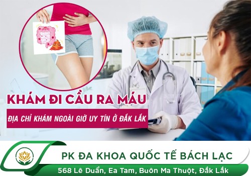 Phòng khám điều trị đi cầu ra máu