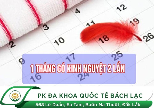 Có Kinh 2 Lần Trong 1 Tháng Là Bệnh Gì - Nguy Hiểm Không