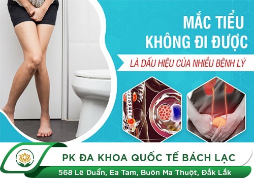 Mắc tiểu nhưng tiểu không được là mắc bệnh gì?
