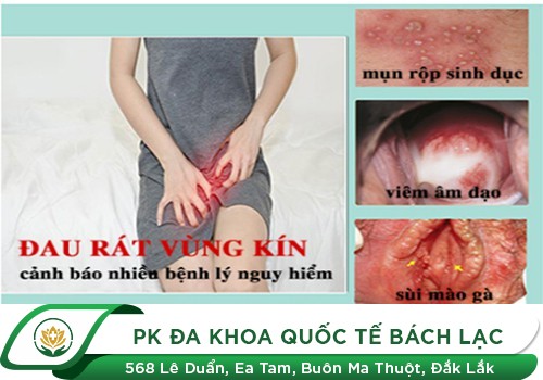 Đau rát âm đạo ở nữ giới