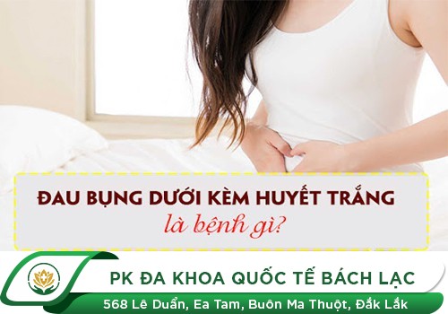 Bị đau bụng dưới và ra nhiều khí hư là bệnh gì
