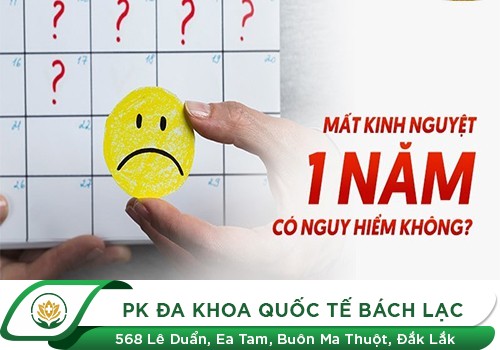 Nguyên nhân khiến bạn mất kinh 1 năm là do đâu?