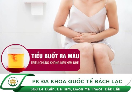 Nguyên nhân và cách trị tiểu buốt tiểu ra máu ở nữ giới