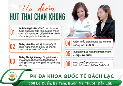 Phương pháp hút thai 7 tuần an toàn, không đau, nhanh chóng