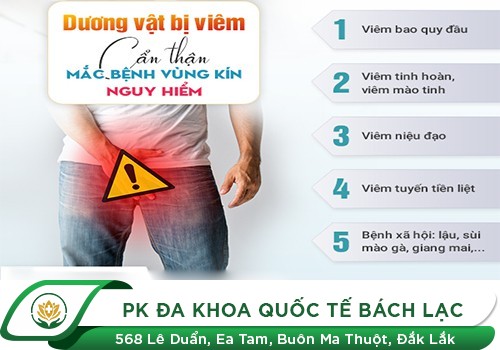 Những Triệu Chứng Nam Giới Bị Viêm Nhiễm Đường Sinh Dục